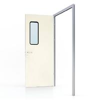 50# Swing door with colored GI panel (door leaf thickness 40mm）