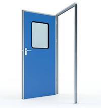 #50 Swing door with colored GI panel (door leaf thickness 50mm)