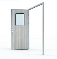 50# Swing door in HPL panel (door leaf thickness 50mm）