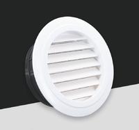 ABS-017 Round air grille in 45° angle blades