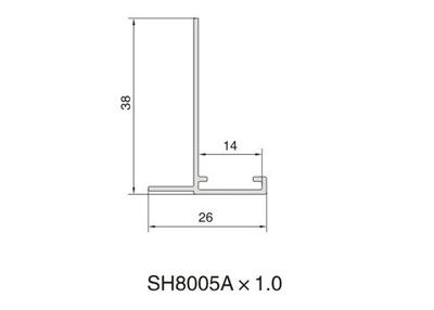 SH8005A AIR DIFFUSER PROFILE