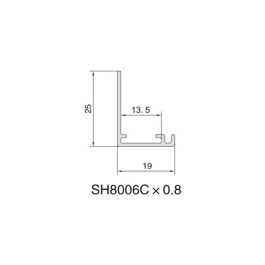 SH8006C AIR DIFFUSER PROFILE