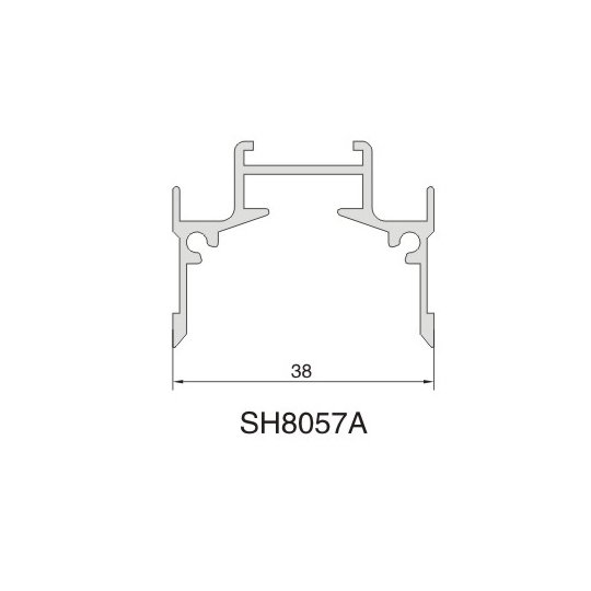 SH8057A AIR DIFFUSER PROFILE